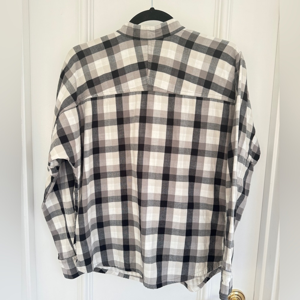 🌟 Classic Patagonia Organic Cotton Flannel Button Down Shirt - Size 4 / Small - Picture 2 of 7